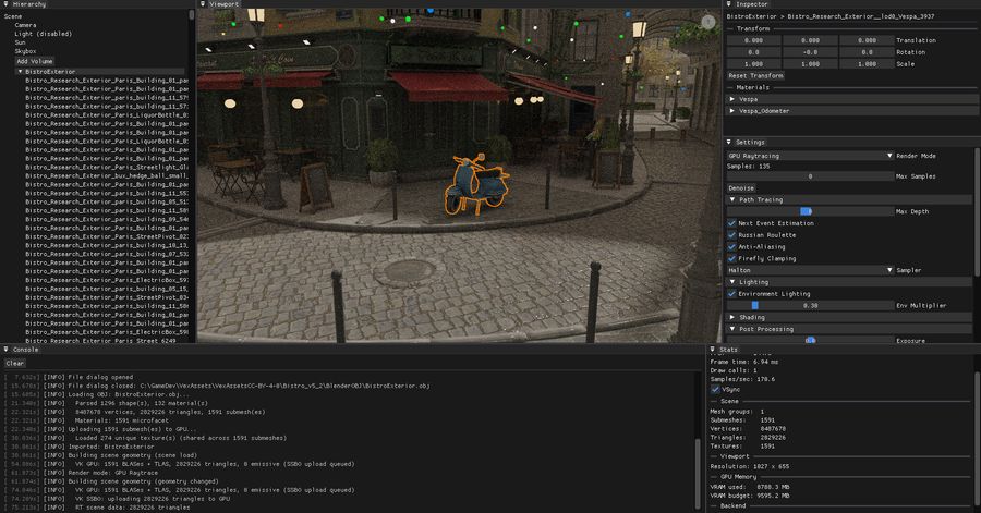 VexEngine - Custom Rendering Engine