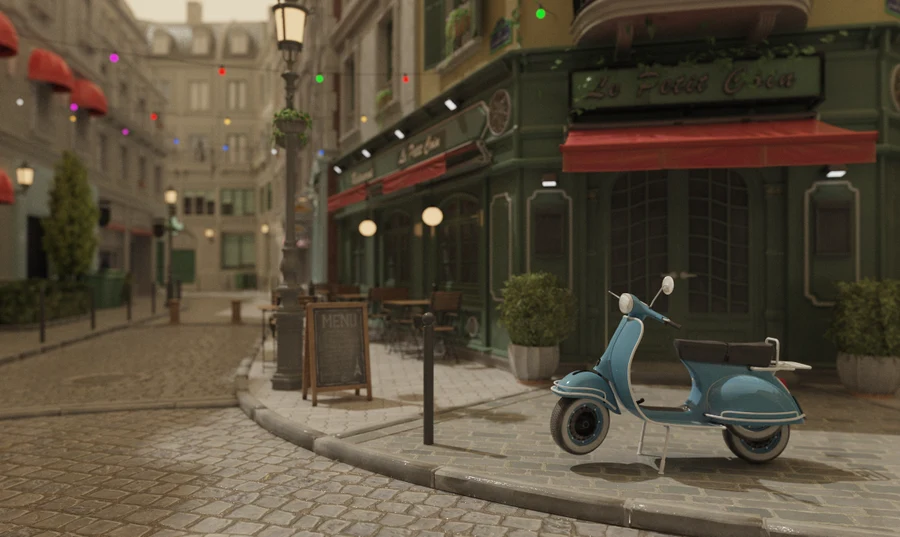 VexEngine path traced render