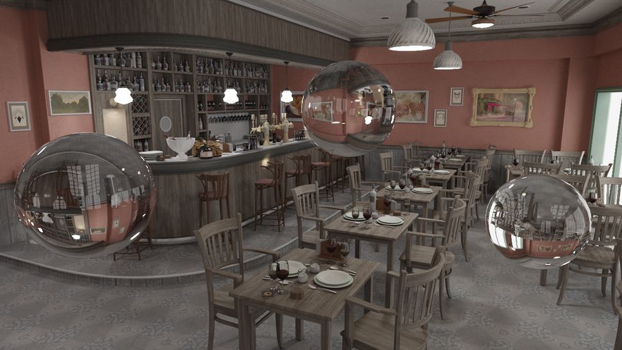 VexEngine path traced render