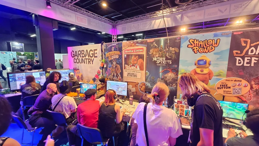 The Indie Arena Booth